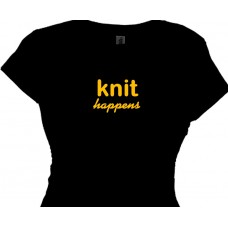 knit happens - T Shirt for Women Knitters